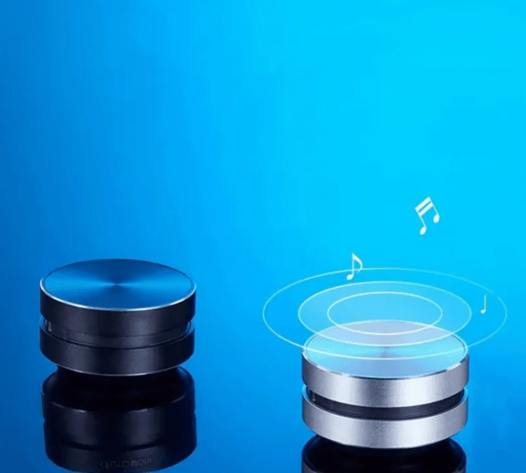 VIBEBLASTER Mini Speaker Rechargeable Portable Vibration Sound System with 3D Surround Bass - Techvortex